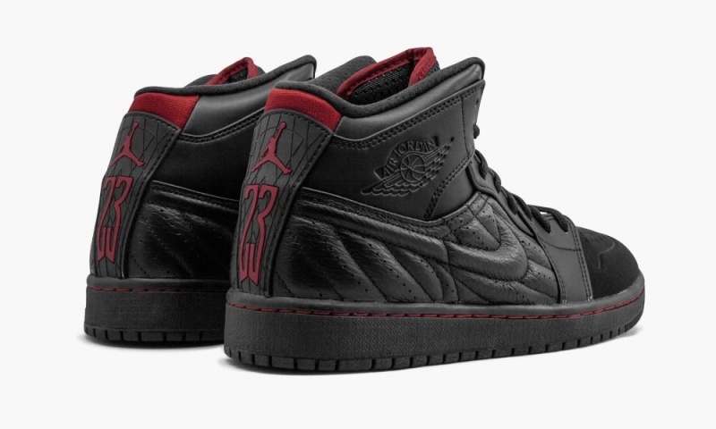 Nike Air Jordan 1 Retro 99 'Last Shot' Schoenen Heren Zwart Rood Nederland | 127490-UXW