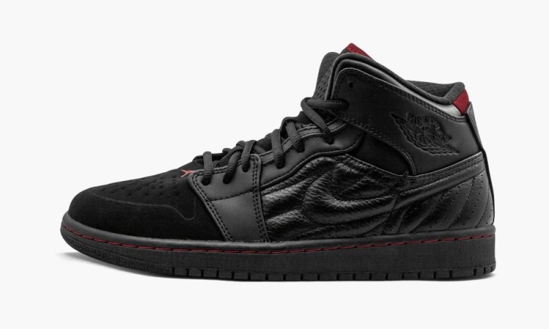Nike Air Jordan 1 Retro 99 \'Last Shot\' Schoenen Heren Zwart Rood Nederland | 127490-UXW