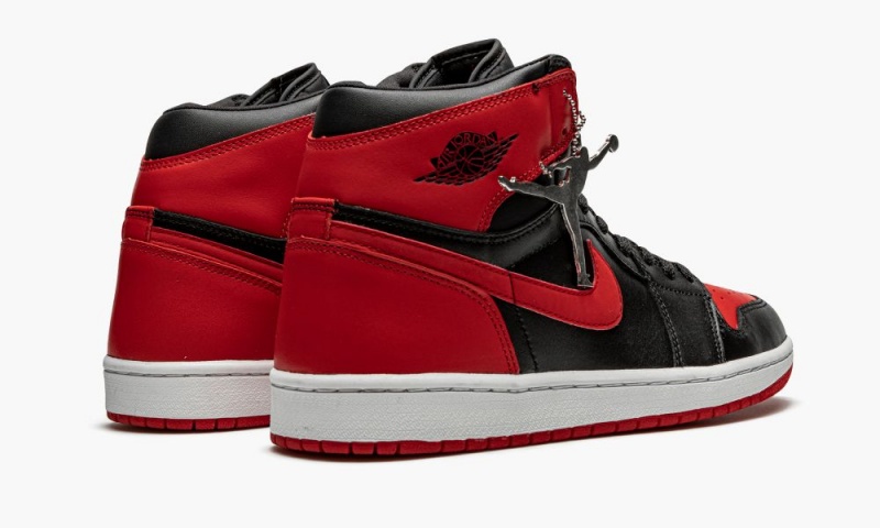 Nike Air Jordan 1 Retro 'BRED 01'' Schoenen Heren Zwart Rood Nederland | 203856-KRX