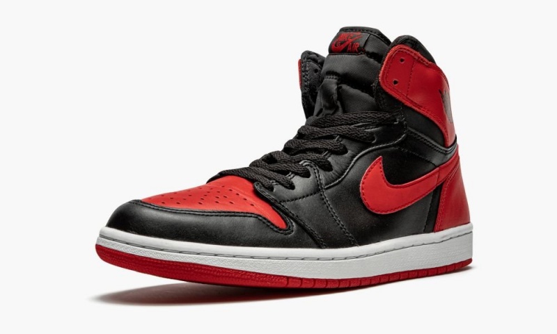 Nike Air Jordan 1 Retro 'BRED 01'' Schoenen Heren Zwart Rood Nederland | 203856-KRX