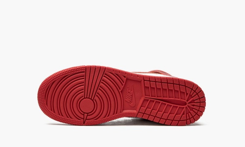 Nike Air Jordan 1 Retro GS 'Heritage' Schoenen Kinderen Wit Rood Zwart Nederland | 097682-FSY