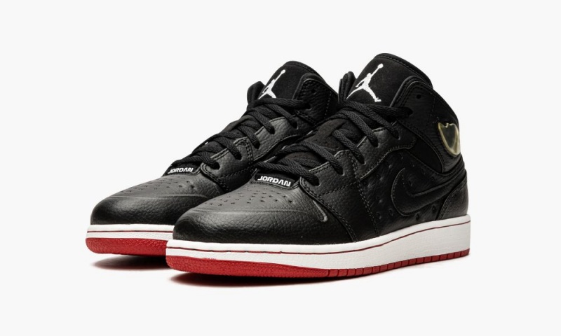 Nike Air Jordan 1 Retro GS 'Playoffs 13' Schoenen Kinderen Zwart Wit Rood Nederland | 721348-EYV