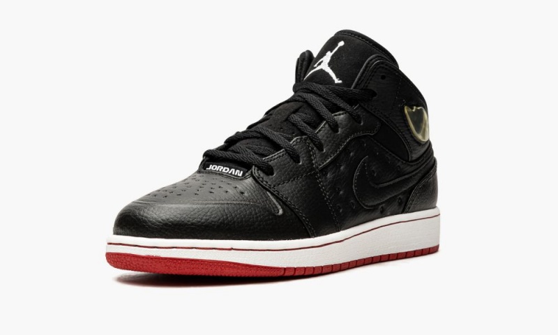 Nike Air Jordan 1 Retro GS 'Playoffs 13' Schoenen Kinderen Zwart Wit Rood Nederland | 721348-EYV