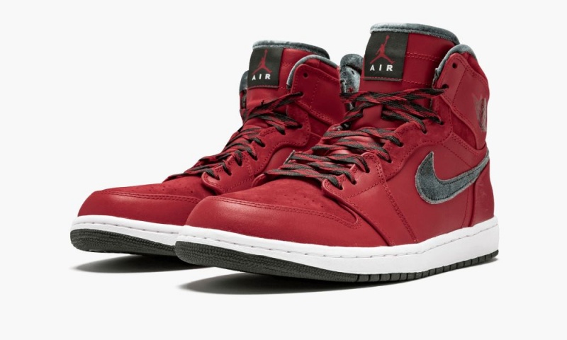 Nike Air Jordan 1 Retro Hi Premier 'Red Gucci' Schoenen Heren Rood Wit Nederland | 789163-YZN