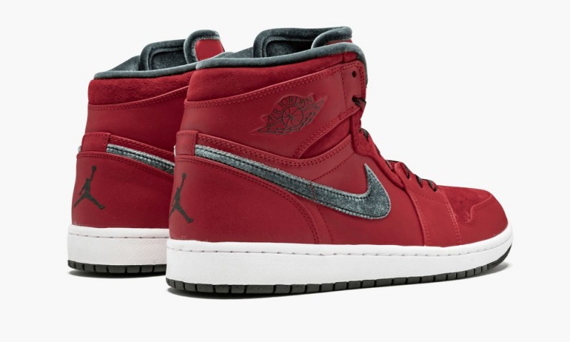 Nike Air Jordan 1 Retro Hi Premier 'Red Gucci' Schoenen Heren Rood Wit Nederland | 789163-YZN