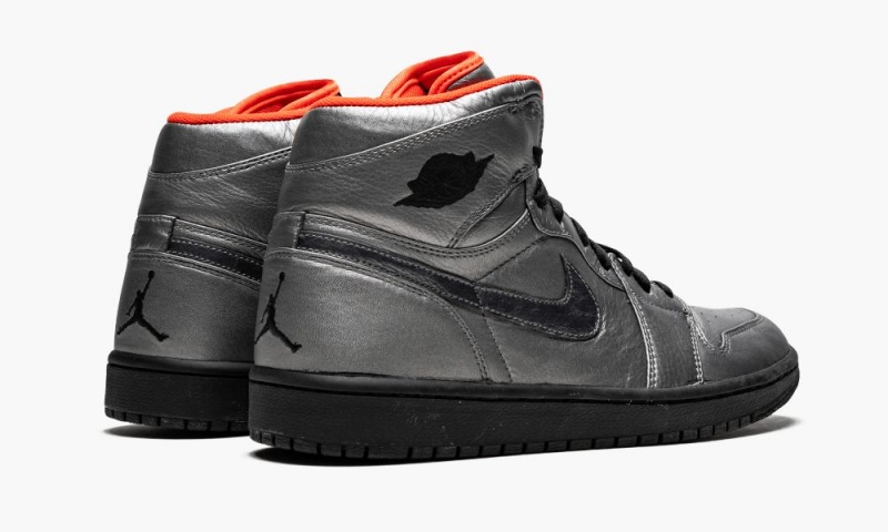 Nike Air Jordan 1 Retro Hi Premier Schoenen Heren Blauw Grijs Zwart Oranje Nederland | 390268-JHE