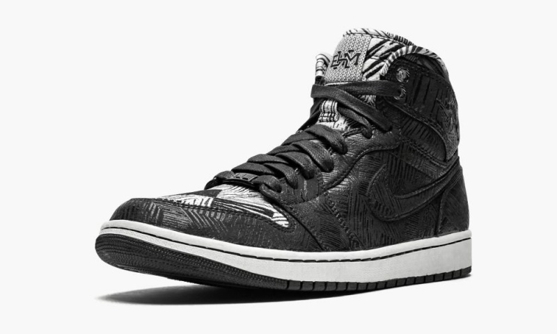 Nike Air Jordan 1 Retro High 'Black History Month' Schoenen Heren Zwart Wit Nederland | 608943-LXK