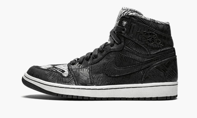Nike Air Jordan 1 Retro High \'Black History Month\' Schoenen Heren Zwart Wit Nederland | 608943-LXK