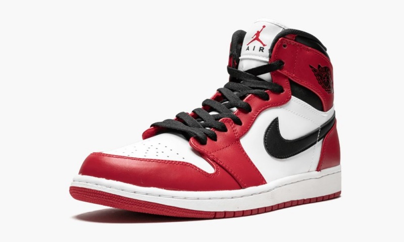 Nike Air Jordan 1 Retro High 'Chicago' Schoenen Heren Wit Rood Zwart Nederland | 015324-NDC