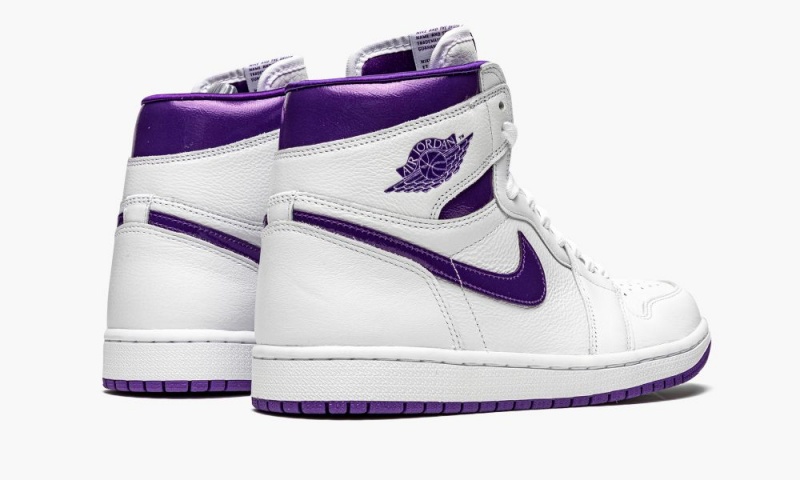 Nike Air Jordan 1 Retro High 'Court Purple' Schoenen Dames Wit Paars Nederland | 734921-SJA