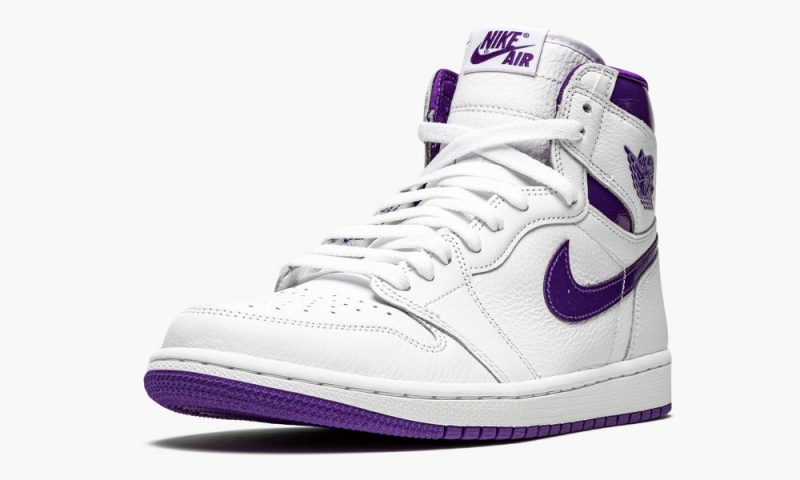Nike Air Jordan 1 Retro High 'Court Purple' Schoenen Dames Wit Paars Nederland | 734921-SJA