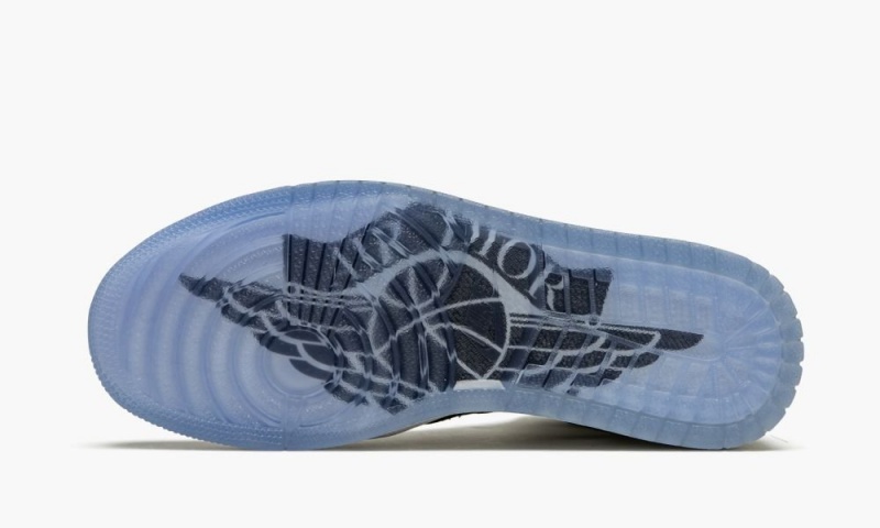 Nike Air Jordan 1 Retro High 'Dior' Schoenen Heren Wit Grijs Nederland | 267198-TYG