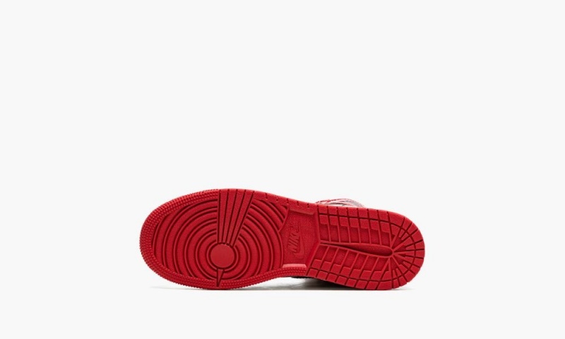 Nike Air Jordan 1 Retro High GS 'Lak Bred' Schoenen Kinderen Zwart Rood Wit Nederland | 396587-ZCM