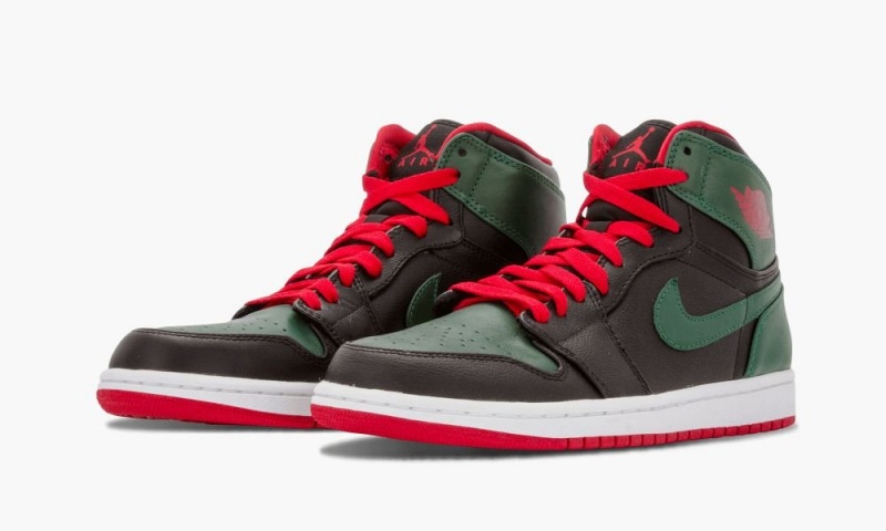 Nike Air Jordan 1 Retro High 'Gucci' Schoenen Heren Zwart Rood Groen Nederland | 206739-BOG