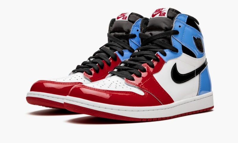 Nike Air Jordan 1 Retro High 'Les Twin - Fearless' Schoenen Heren Wit Blauw Nederland | 206981-ILT