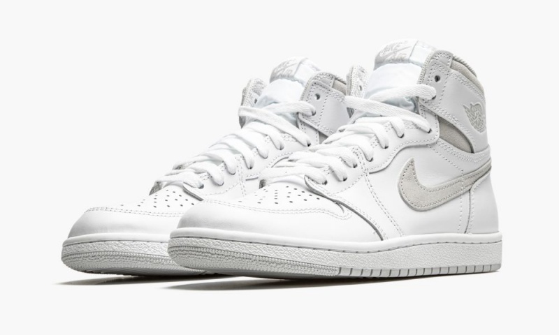 Nike Air Jordan 1 Retro High 'Neutrale Grey' Schoenen Heren Wit Grijs Nederland | 810726-FAZ