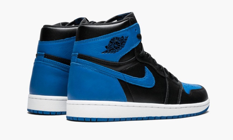 Nike Air Jordan 1 Retro High OG '2017 Royal' Schoenen Heren Zwart Koningsblauw Wit Nederland | 024765-FLT