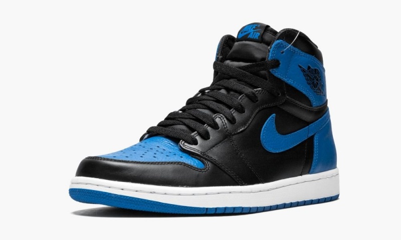 Nike Air Jordan 1 Retro High OG '2017 Royal' Schoenen Heren Zwart Koningsblauw Wit Nederland | 024765-FLT