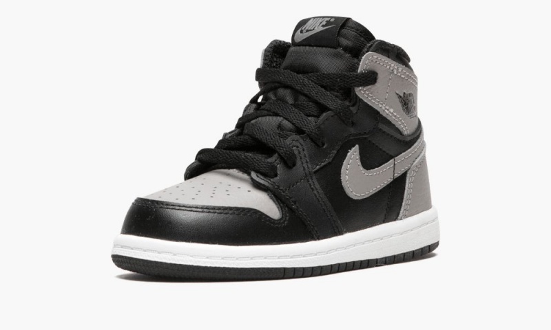 Nike Air Jordan 1 Retro High OG BT 'Shadow' Schoenen Kinderen Zwart Grijs Wit Nederland | 095867-UVG