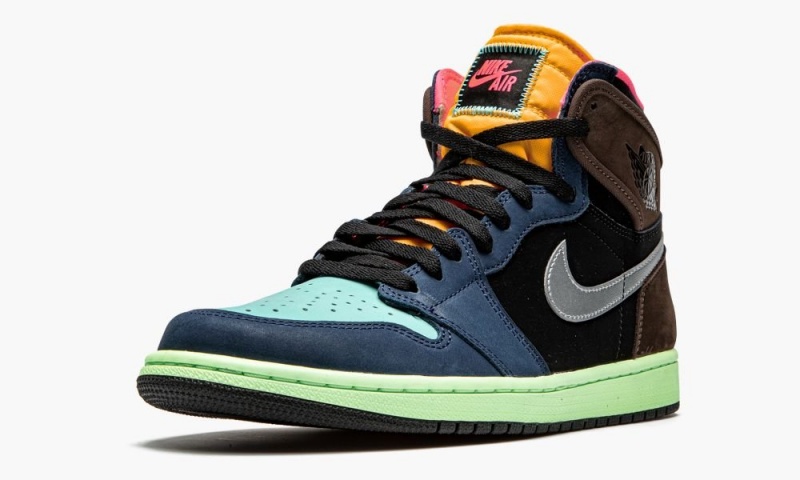 Nike Air Jordan 1 Retro High OG 'Bio Hack' Schoenen Heren Blauw Zwart Bruin Nederland | 358492-XFG