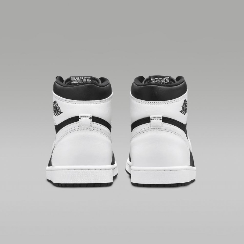 Nike Air Jordan 1 Retro High OG “Black & White” Schoenen Dames Zwart Wit Nederland | 304652-ABR