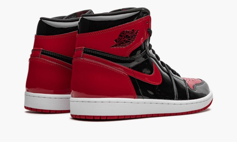Nike Air Jordan 1 Retro High OG 'Bred Lak' Schoenen Heren Zwart Wit Rood Nederland | 423196-CNS