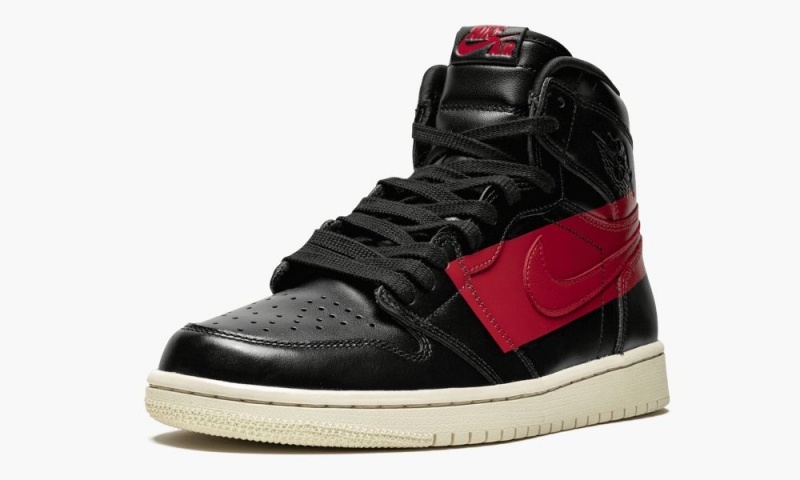 Nike Air Jordan 1 Retro High OG Def 'Couture' Schoenen Heren Zwart Rood Nederland | 612750-QNB