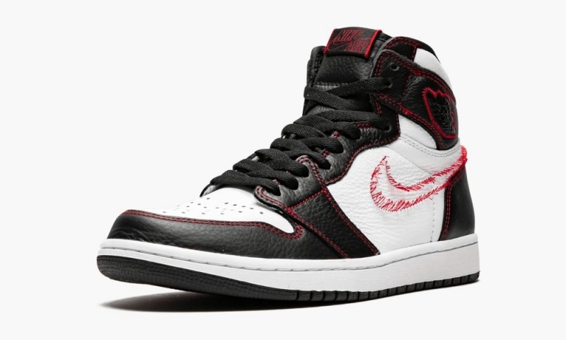 Nike Air Jordan 1 Retro High OG 'Defiant Yellow' Schoenen Heren Wit Zwart Rood Nederland | 347586-ALO
