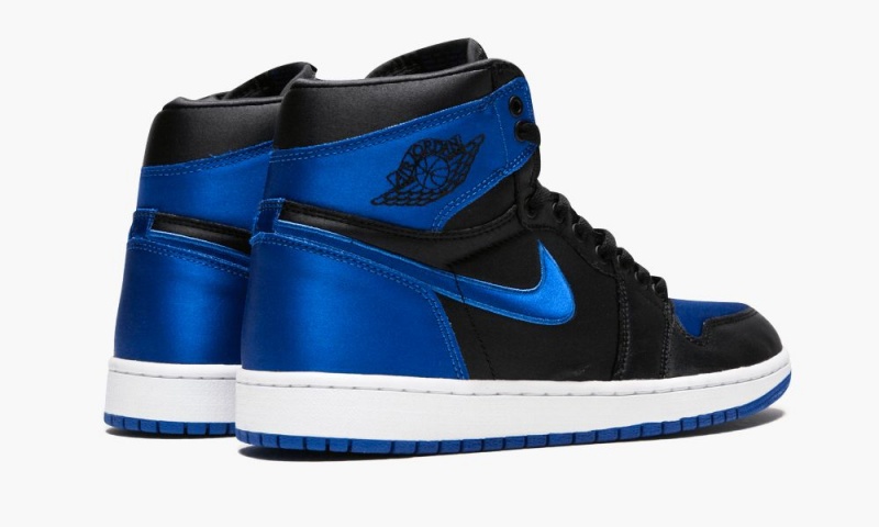 Nike Air Jordan 1 Retro High OG EP 'Satin' Schoenen Heren Zwart Koningsblauw Wit Nederland | 726138-UKG