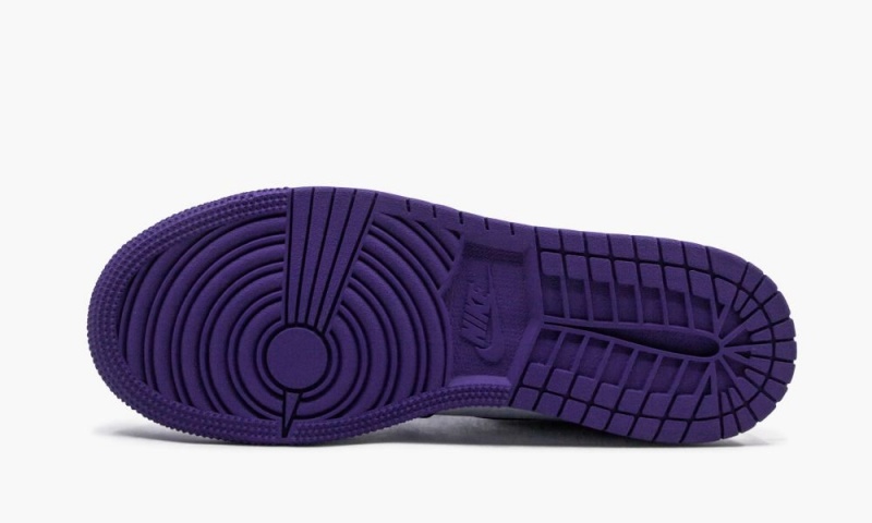 Nike Air Jordan 1 Retro High OG GS 'Court Purple 2.0' Schoenen Kinderen Paars Zwart Wit Nederland | 108934-MJB