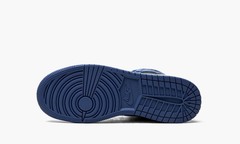 Nike Air Jordan 1 Retro High OG GS 'Dark Marina Blue' Schoenen Kinderen Donkerblauw Zwart Wit Nederland | 346781-TFC