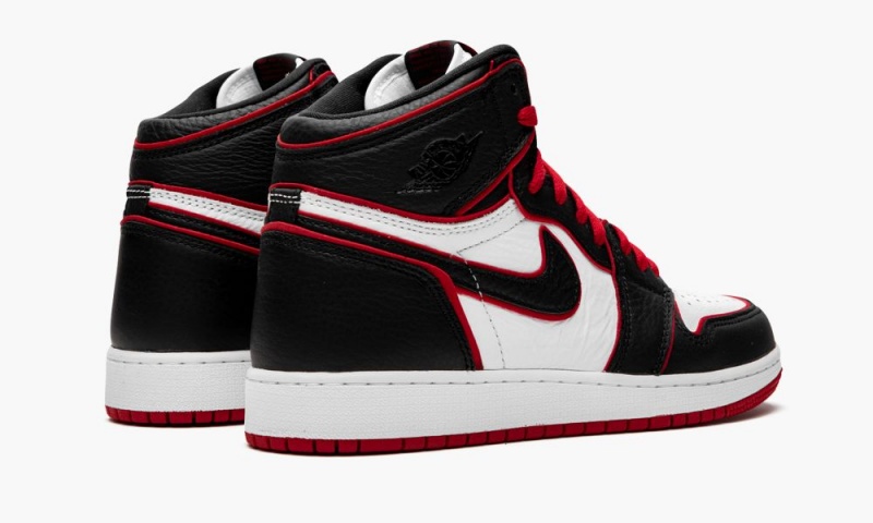 Nike Air Jordan 1 Retro High OG GS 'Meant to Fly' Schoenen Kinderen Zwart Rood Wit Nederland | 625341-RYT