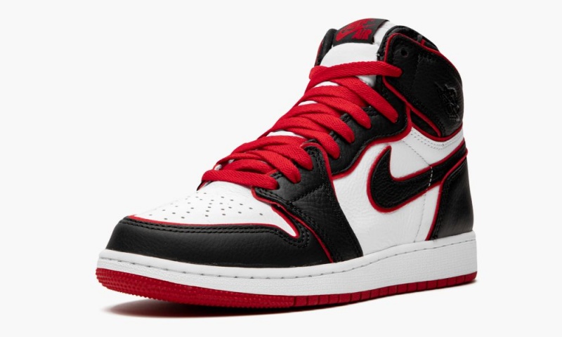 Nike Air Jordan 1 Retro High OG GS 'Meant to Fly' Schoenen Kinderen Zwart Rood Wit Nederland | 625341-RYT