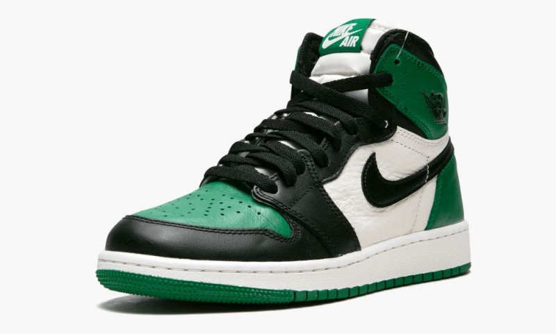 Nike Air Jordan 1 Retro High OG GS 'Pine Green' Schoenen Kinderen Diepgroen Zwart Nederland | 902137-QRP