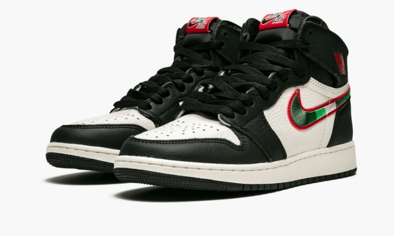 Nike Air Jordan 1 Retro High OG GS 'Sports Illustrated / A Star Is Born' Schoenen Kinderen Zwart Rood Wit Nederland | 905236-JSP