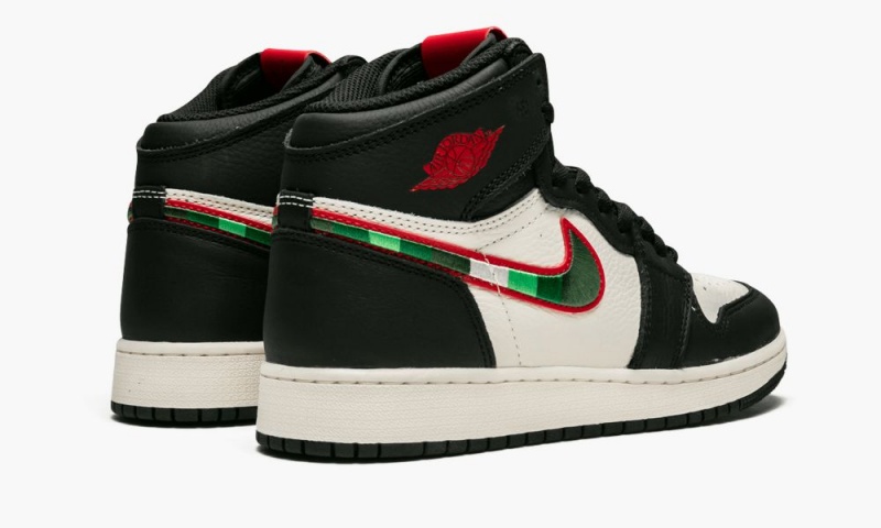Nike Air Jordan 1 Retro High OG GS 'Sports Illustrated / A Star Is Born' Schoenen Kinderen Zwart Rood Wit Nederland | 905236-JSP