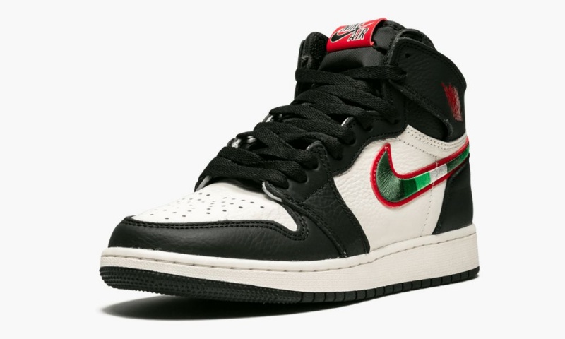 Nike Air Jordan 1 Retro High OG GS 'Sports Illustrated / A Star Is Born' Schoenen Kinderen Zwart Rood Wit Nederland | 905236-JSP
