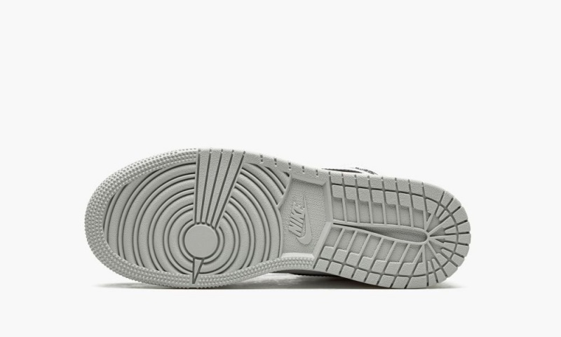 Nike Air Jordan 1 Retro High OG GS 'Stage Haze' Schoenen Kinderen Wit Zwart Grijs Nederland | 985713-AOE
