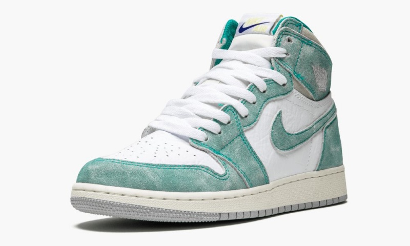 Nike Air Jordan 1 Retro High OG GS 'Turbo Green' Schoenen Kinderen Groen Wit Nederland | 725140-GRN