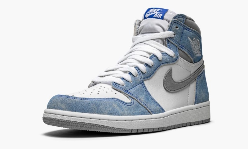 Nike Air Jordan 1 Retro High OG 'Hyper Royal' Schoenen Heren Koningsblauw Lichtgrijs Nederland | 169250-LYT