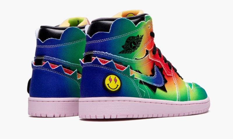 Nike Air Jordan 1 Retro High OG 'J Balvin' Schoenen Heren Gekleurd Zwart Roze Nederland | 780169-GXM