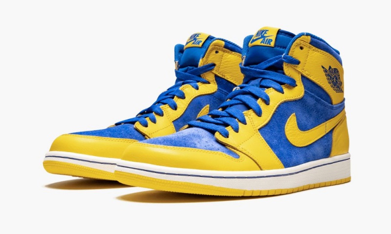 Nike Air Jordan 1 Retro High OG 'Laney' Schoenen Heren Koningsblauw Wit Nederland | 510269-EPZ