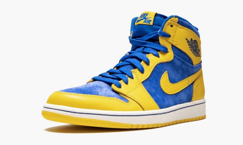 Nike Air Jordan 1 Retro High OG 'Laney' Schoenen Heren Koningsblauw Wit Nederland | 510269-EPZ