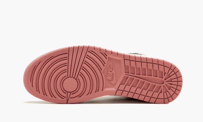 Nike Air Jordan 1 Retro High OG NRG 'RUST PINK' Schoenen Heren Wit Zwart Rood Roze Nederland | 143207-JYC