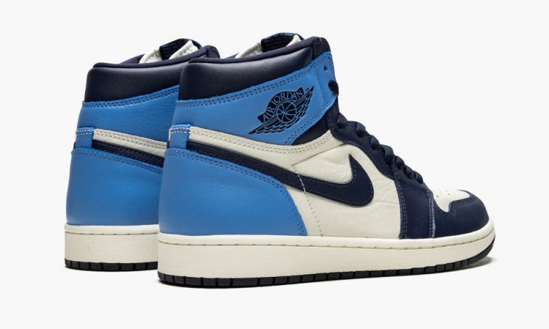 Nike Air Jordan 1 Retro High OG 'Obsidian/University Blue' Schoenen Heren Obsidian Blauw Nederland | 697308-WOT