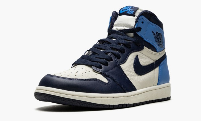 Nike Air Jordan 1 Retro High OG 'Obsidian/University Blue' Schoenen Heren Obsidian Blauw Nederland | 697308-WOT
