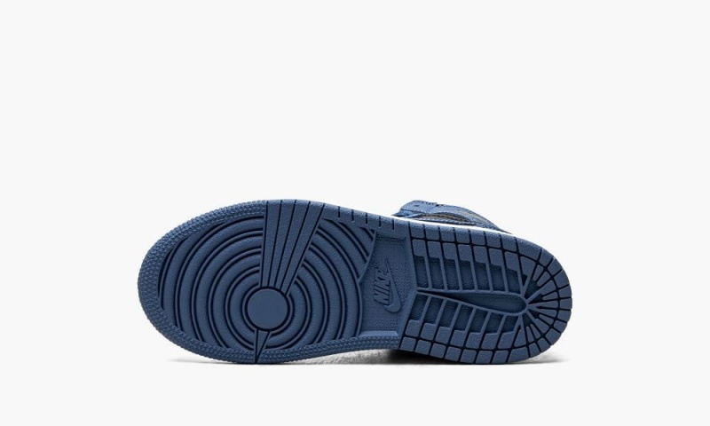 Nike Air Jordan 1 Retro High OG PS 'Dark Marina Blue' Schoenen Kinderen Donkerblauw Zwart Wit Nederland | 387120-EBN