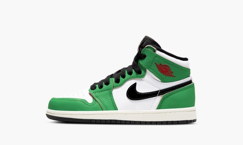 Nike Air Jordan 1 Retro High OG PS \'Lucky Green\' Schoenen Kinderen Groen Wit Zwart Nederland | 490163-MPR