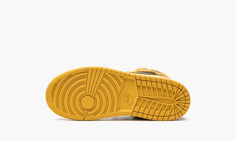 Nike Air Jordan 1 Retro High OG PS 'Pollen' Schoenen Kinderen Zwart Wit Geel Nederland | 240568-LVT