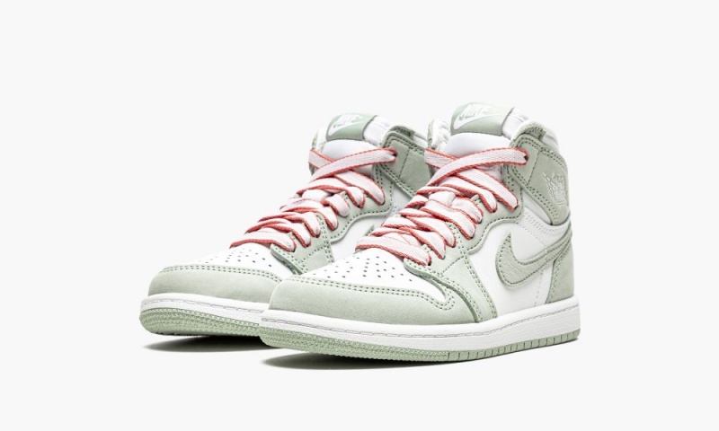 Nike Air Jordan 1 Retro High OG PS 'Seafoam' Schoenen Kinderen Roze Groen Wit Nederland | 142370-QFX